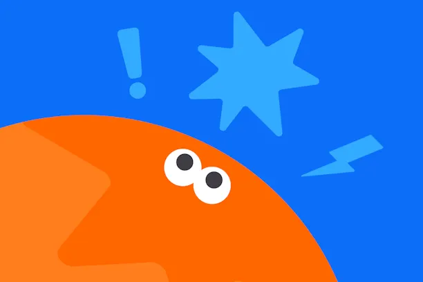 Anxious orange dot