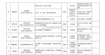 关于持续推进庆阳房地产领域突出问题整治工作通知 31家房地产